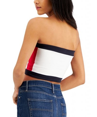 Color Block Bandeau White $16.03 Tops