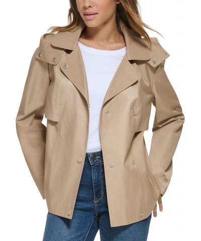 Women's Rain Coat Tan/Beige $95.00 Coats