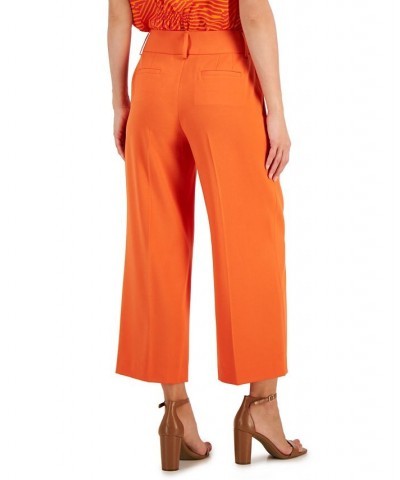 Women's Wide-Leg Cropped Trouser Pants Clementine $43.60 Pants