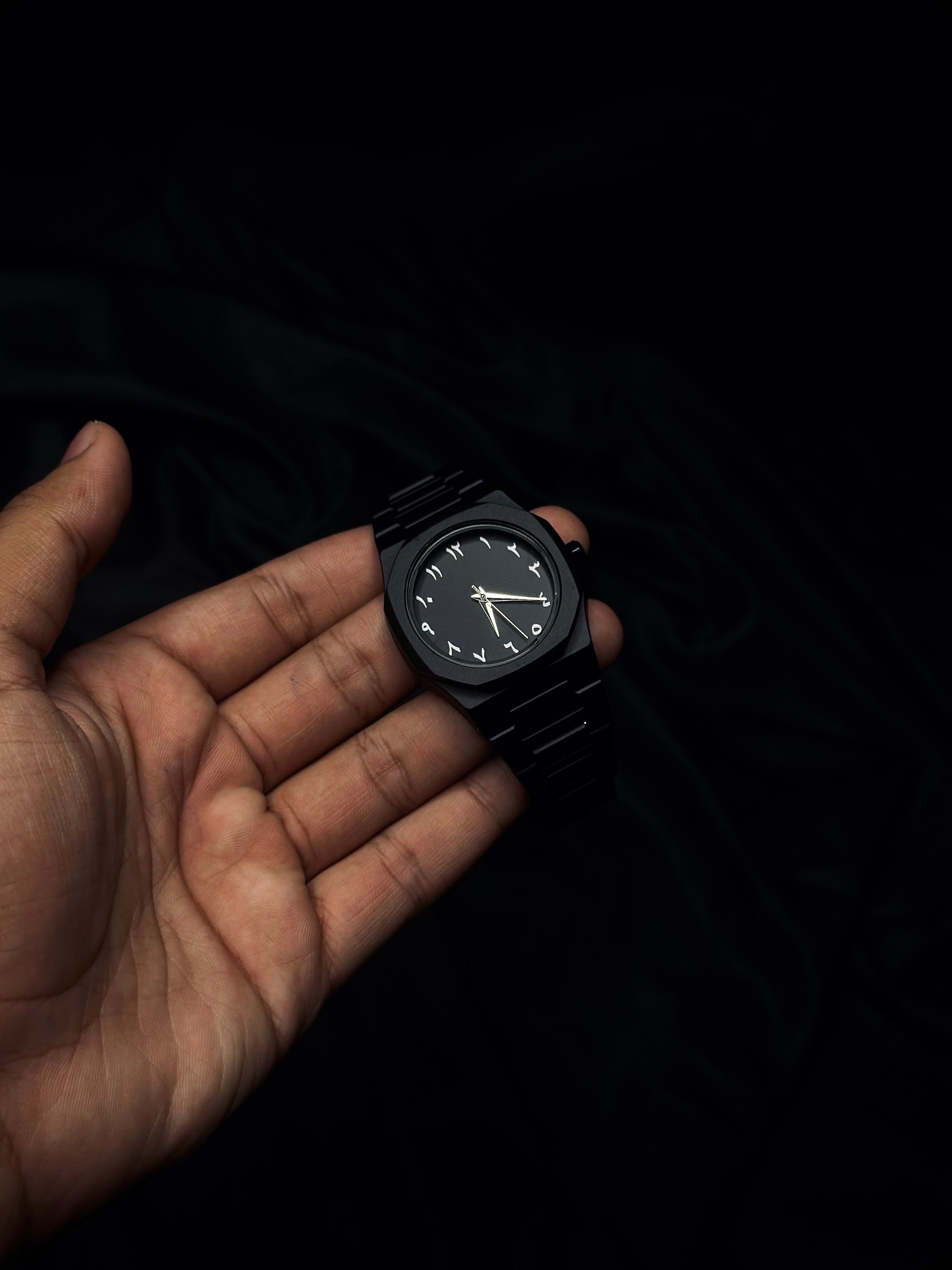 Arabic AURA (white digits)