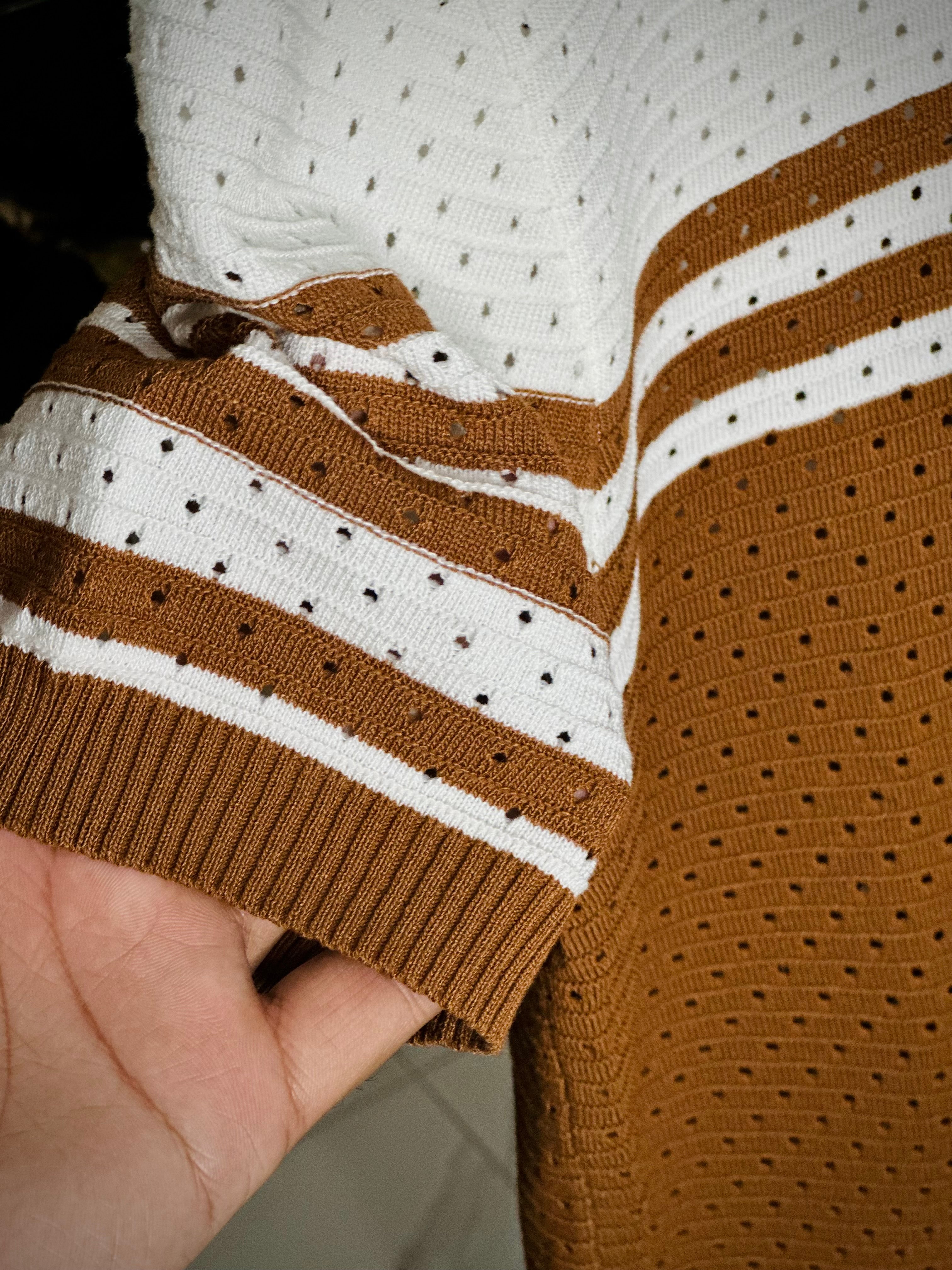 Turkish Knitted Round-Neck Shirt