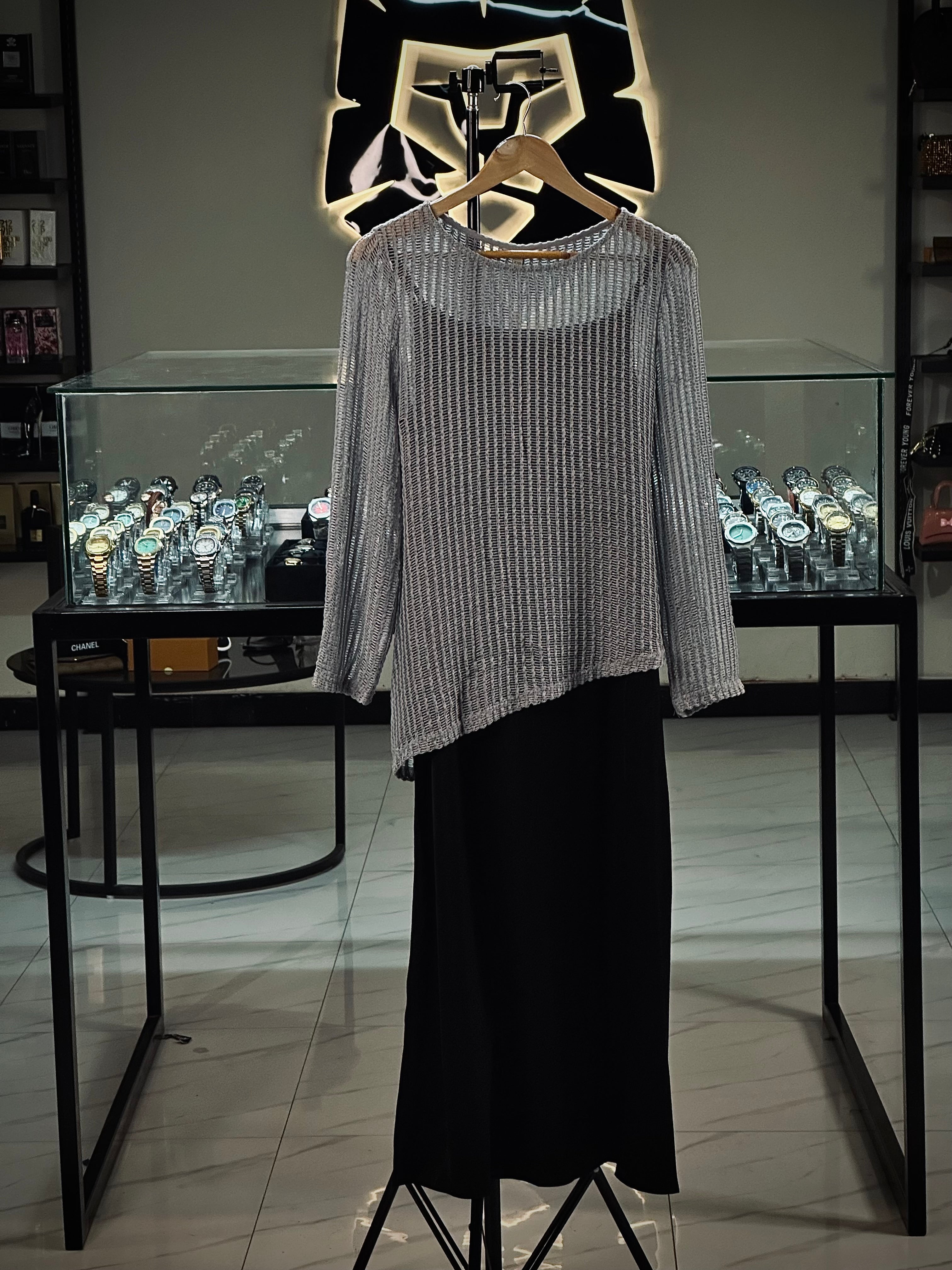 Opal Knit Overlay Dress