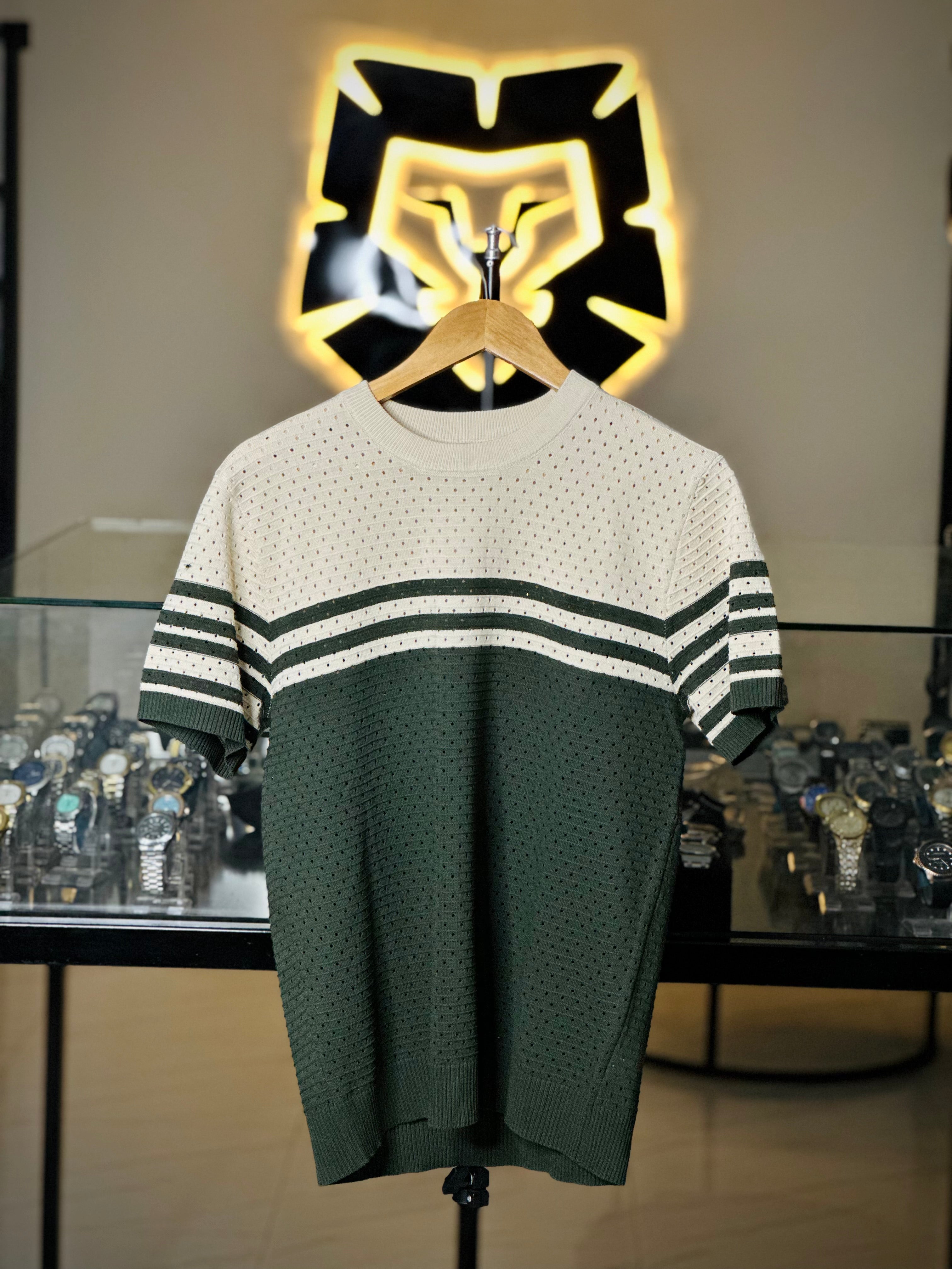 Turkish Knitted Round-Neck Shirt