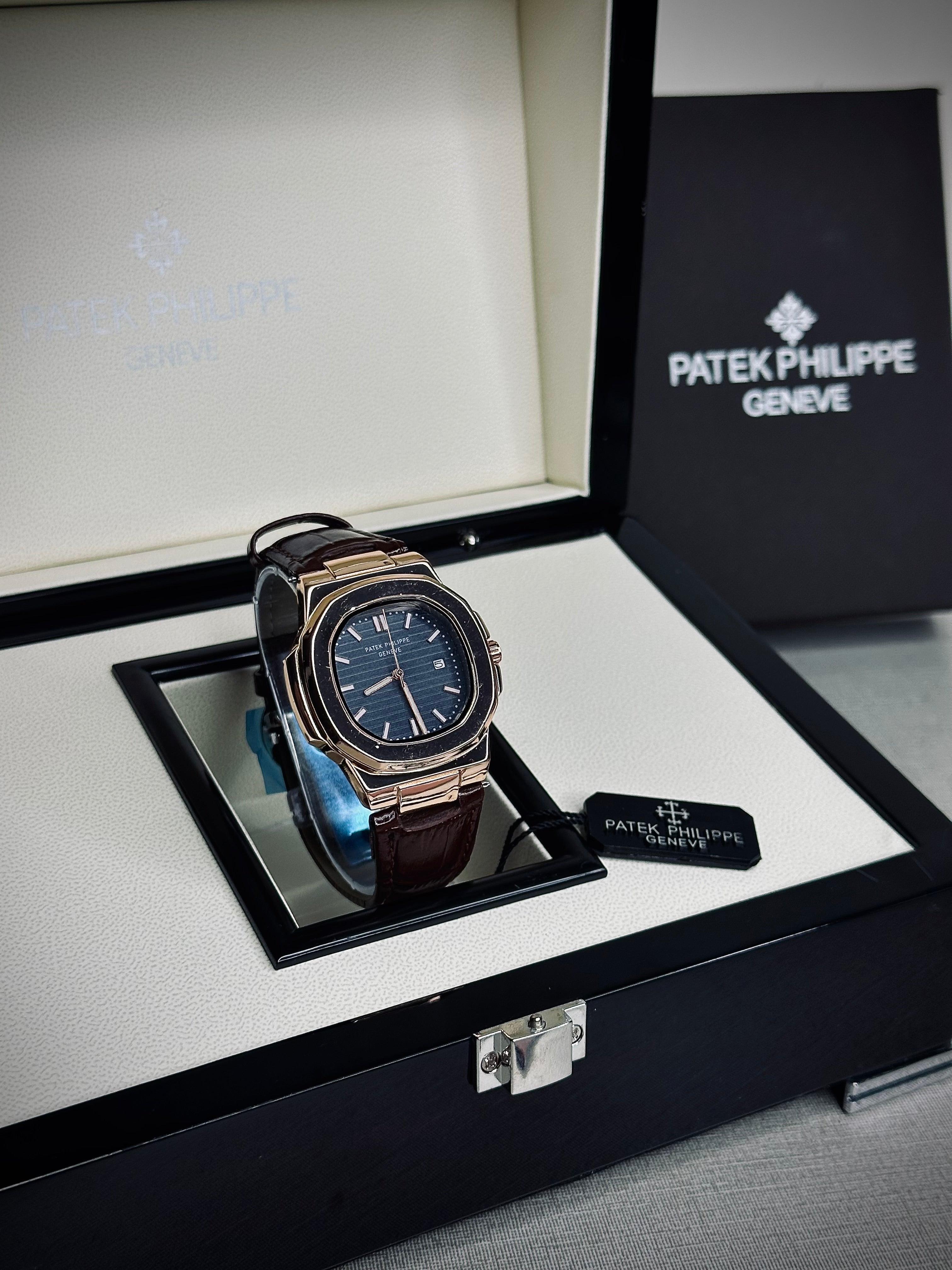 PP Leather Straps (swiss like movement)