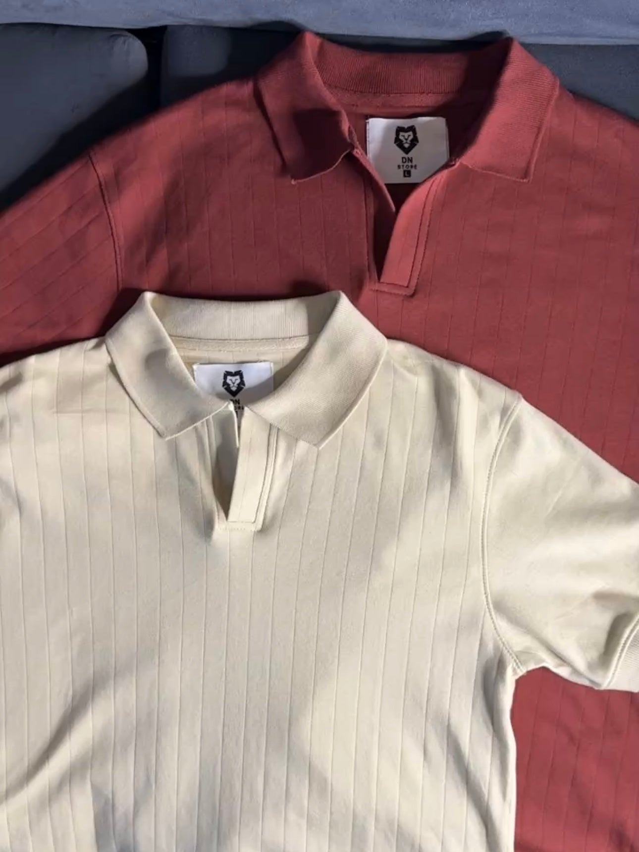 Knitted Polo (drop needle fabric)