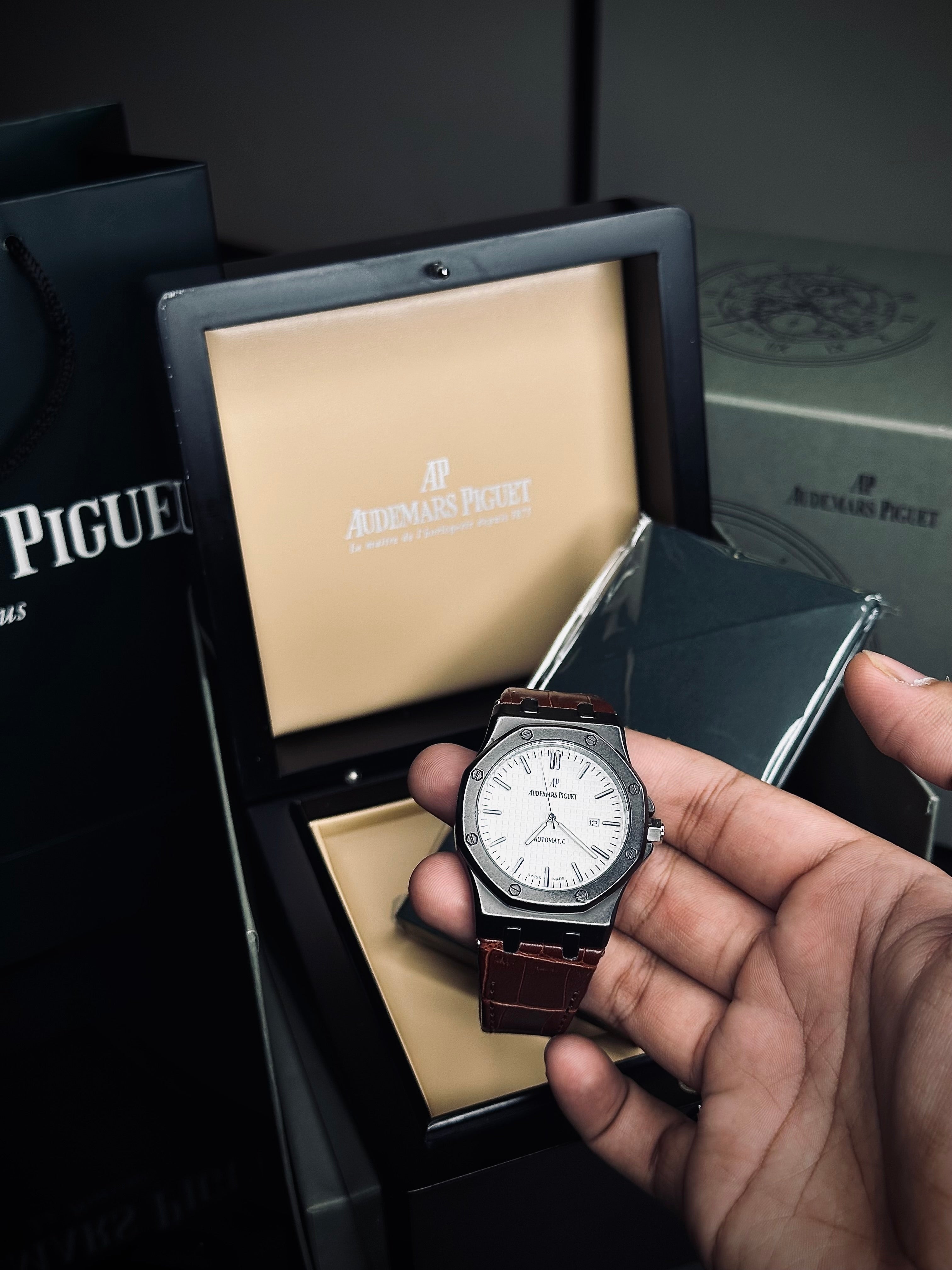 AP Leather Strap (Swiss like movement)