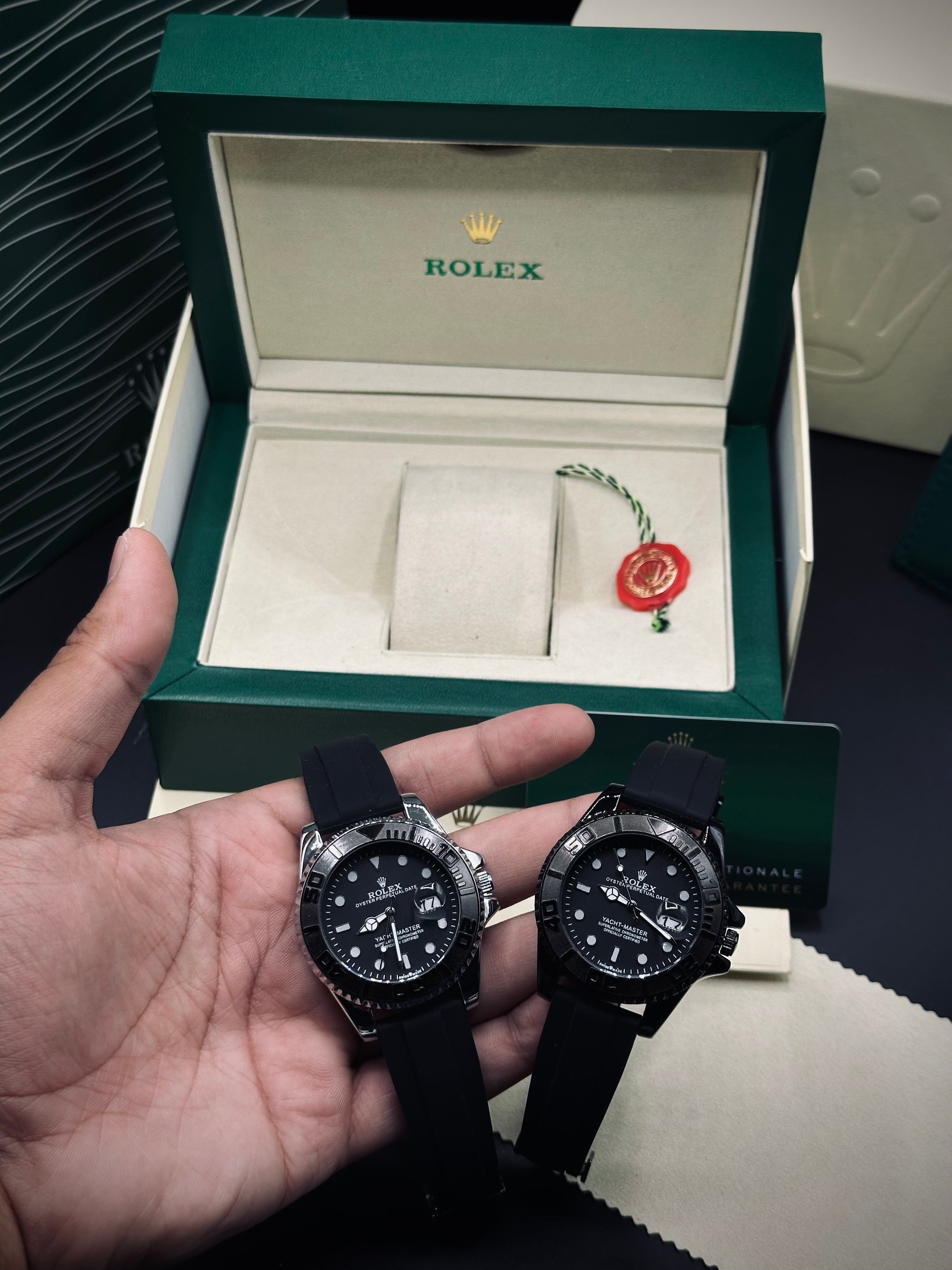 Rolex Yatch Master (silicone straps)