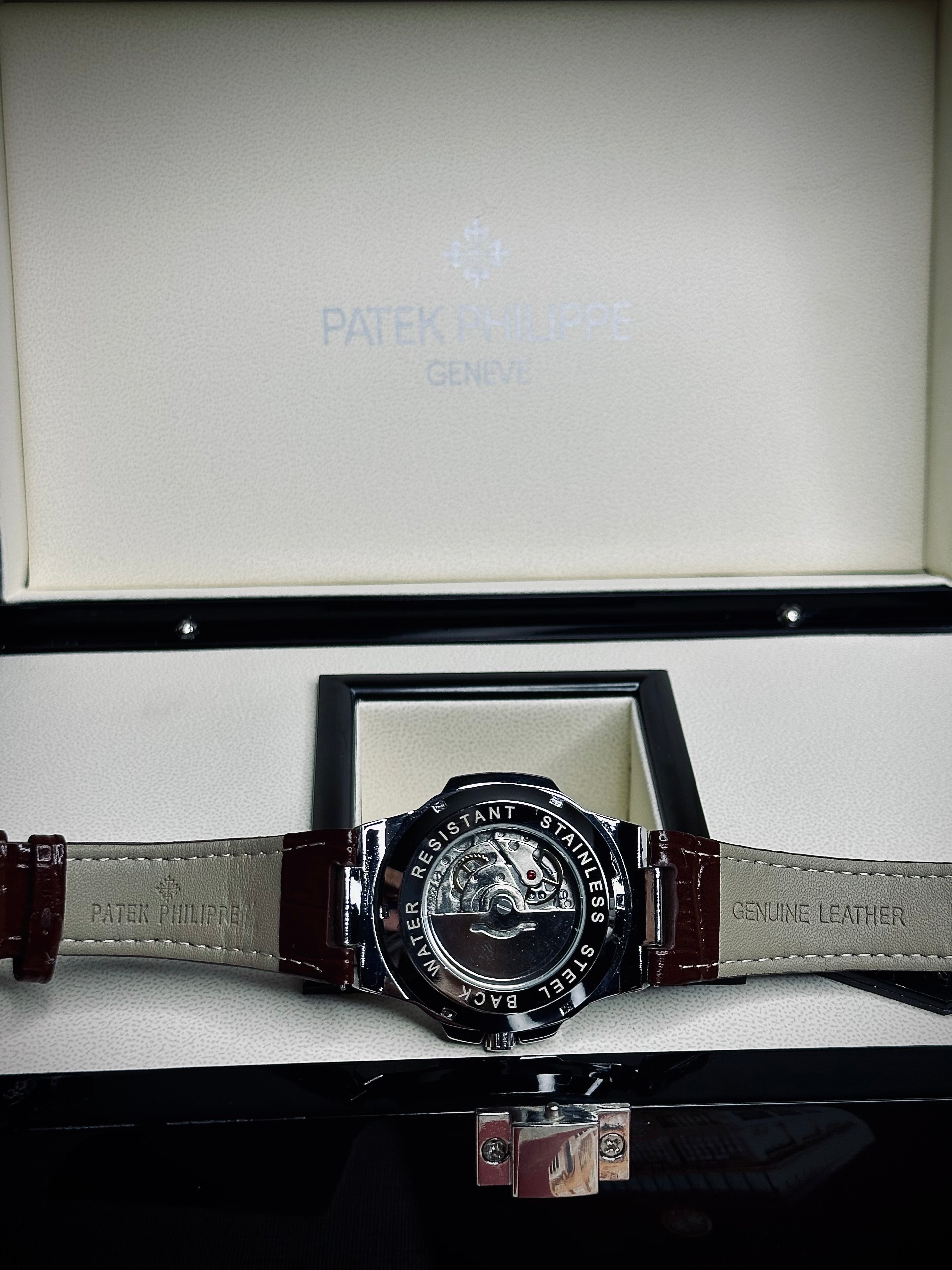 PP Leather Straps (swiss like movement)