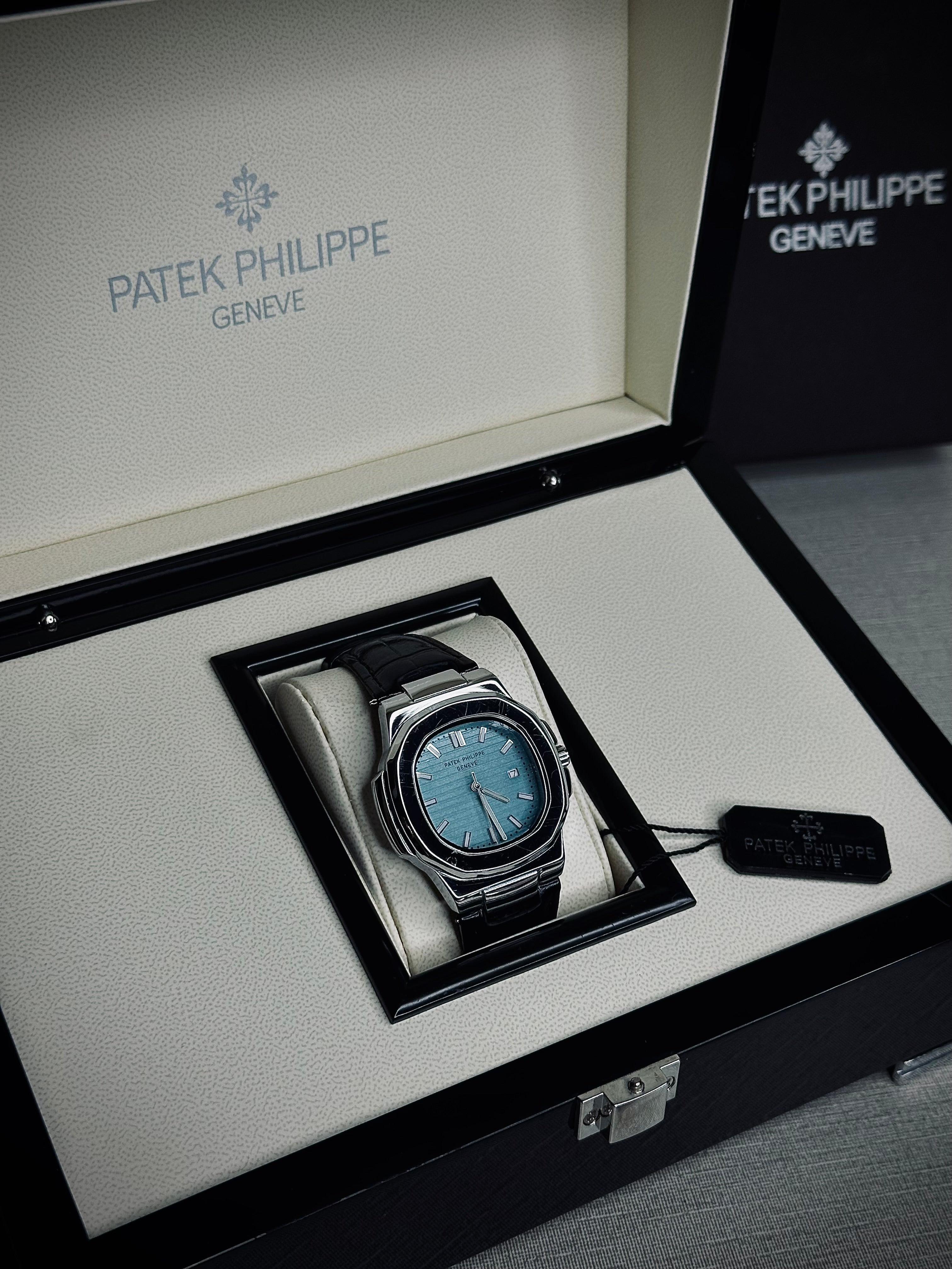 PP Leather Straps (swiss like movement)