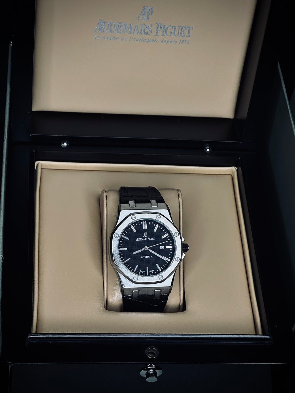 AP Leather Strap (Swiss like movement)