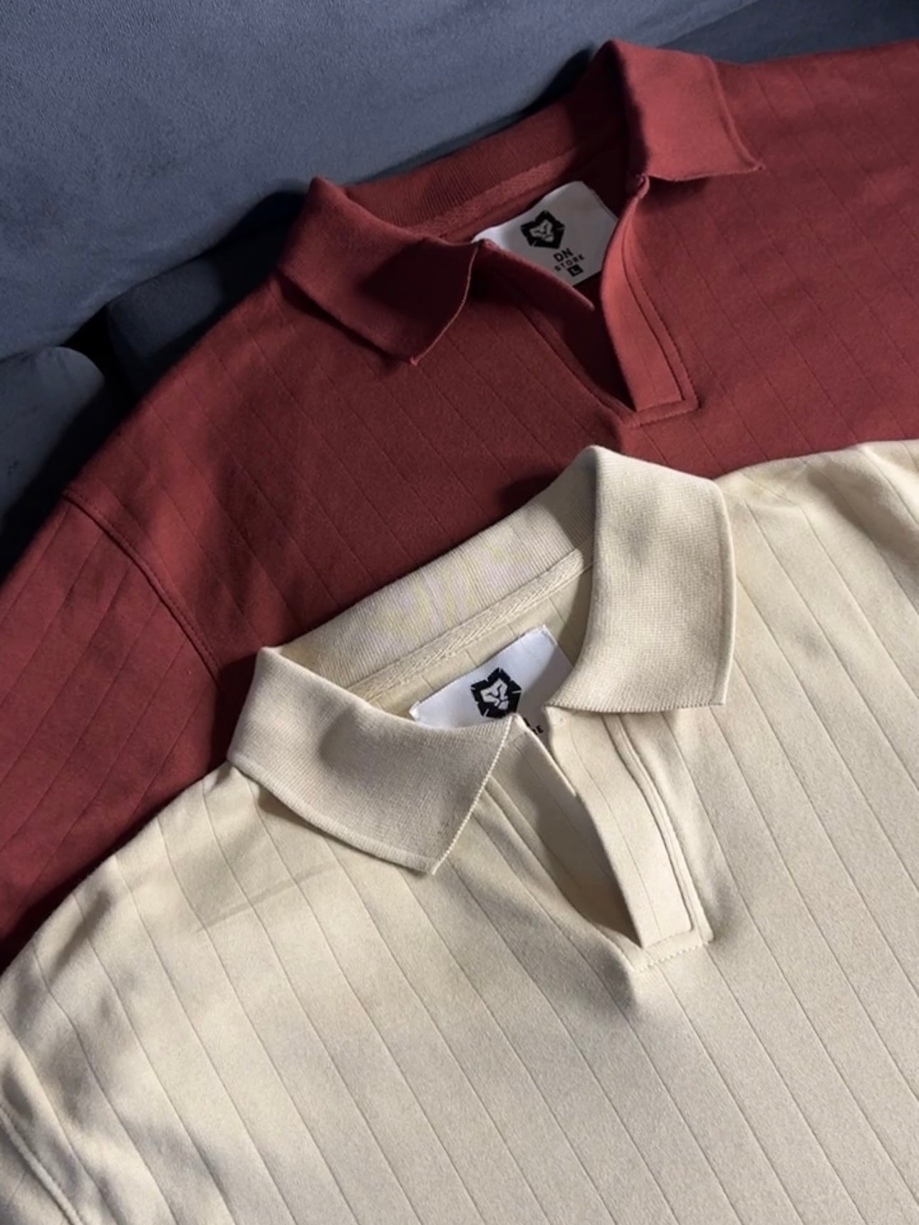 Knitted Polo (drop needle fabric)