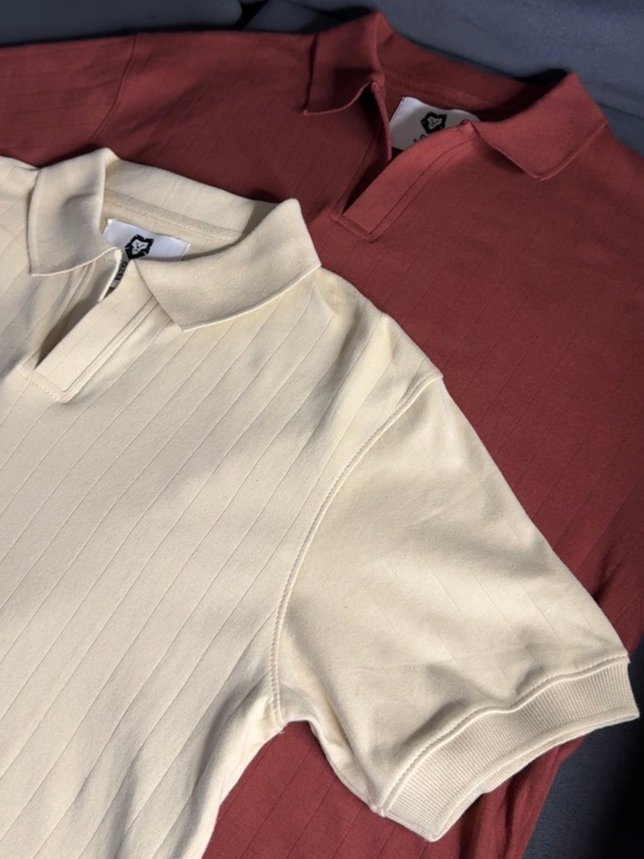 Knitted Polo (drop needle fabric)