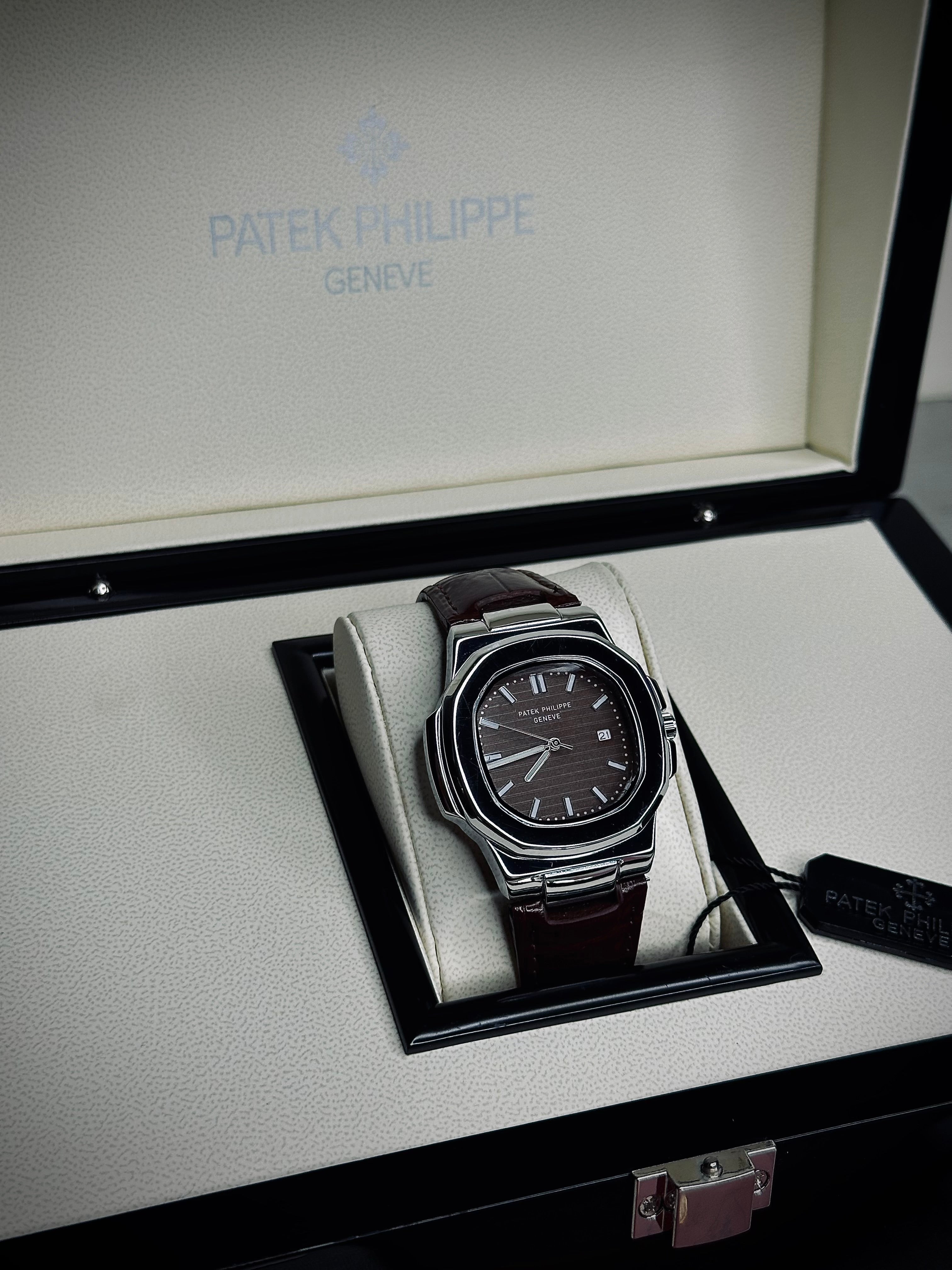 PP Leather Straps (swiss like movement)