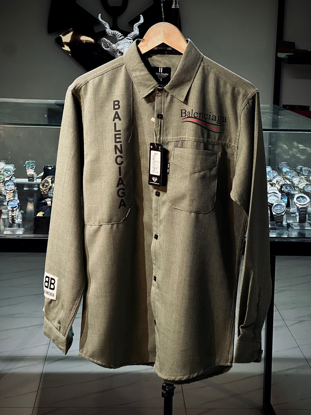 Balenciaga Street Weave Shirt koi