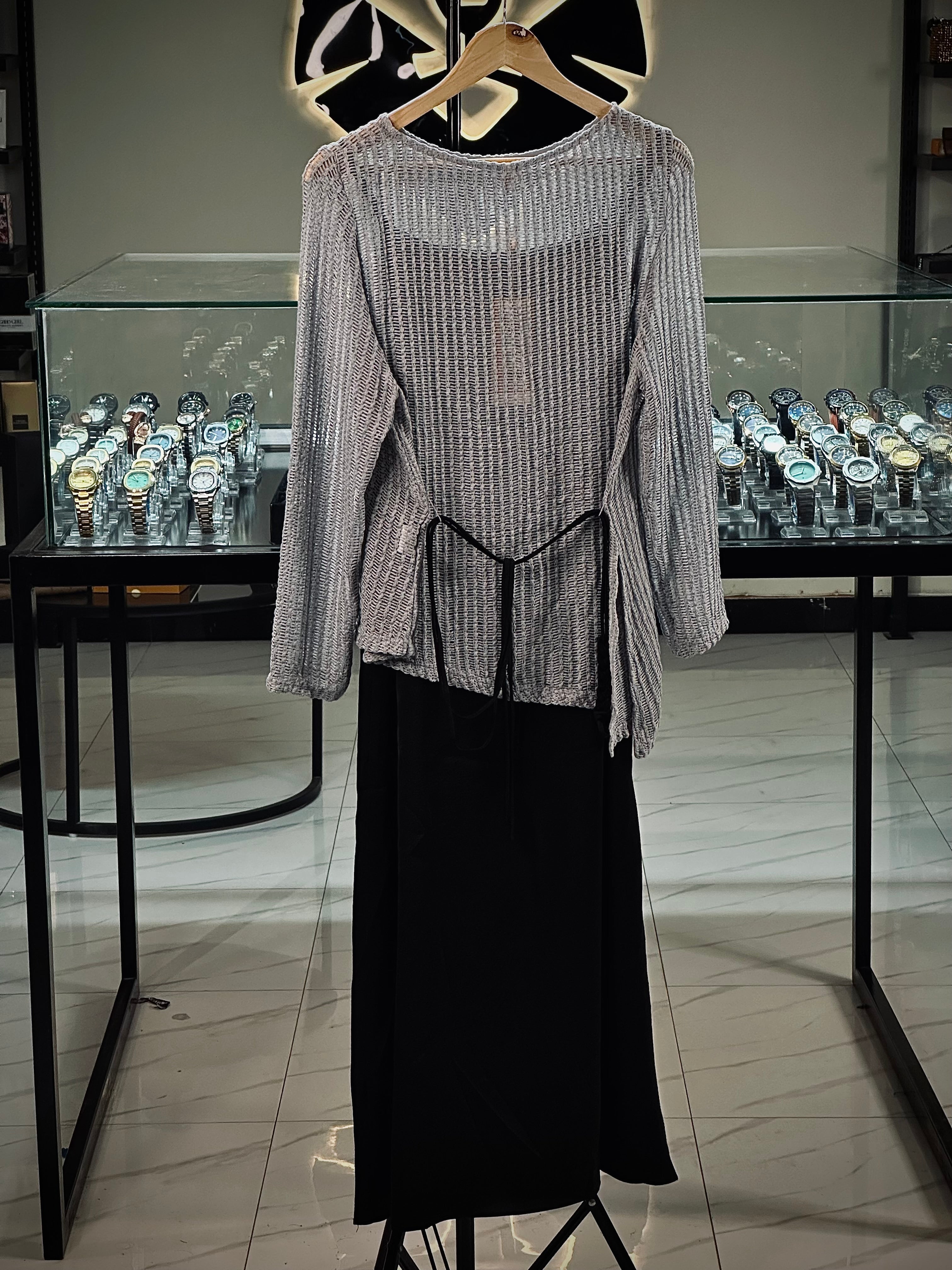 Opal Knit Overlay Dress