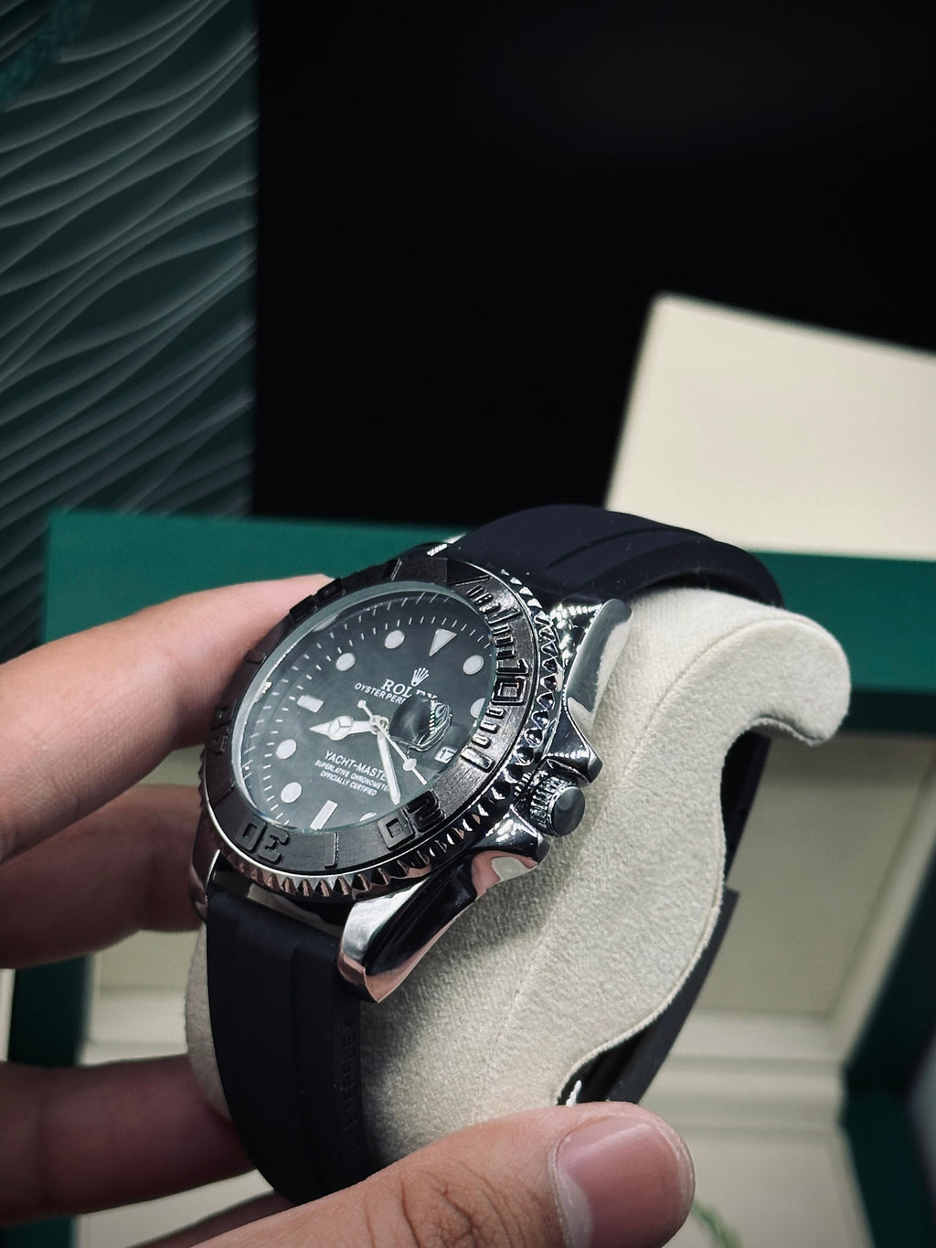 Rolex Yatch Master (silicone straps)