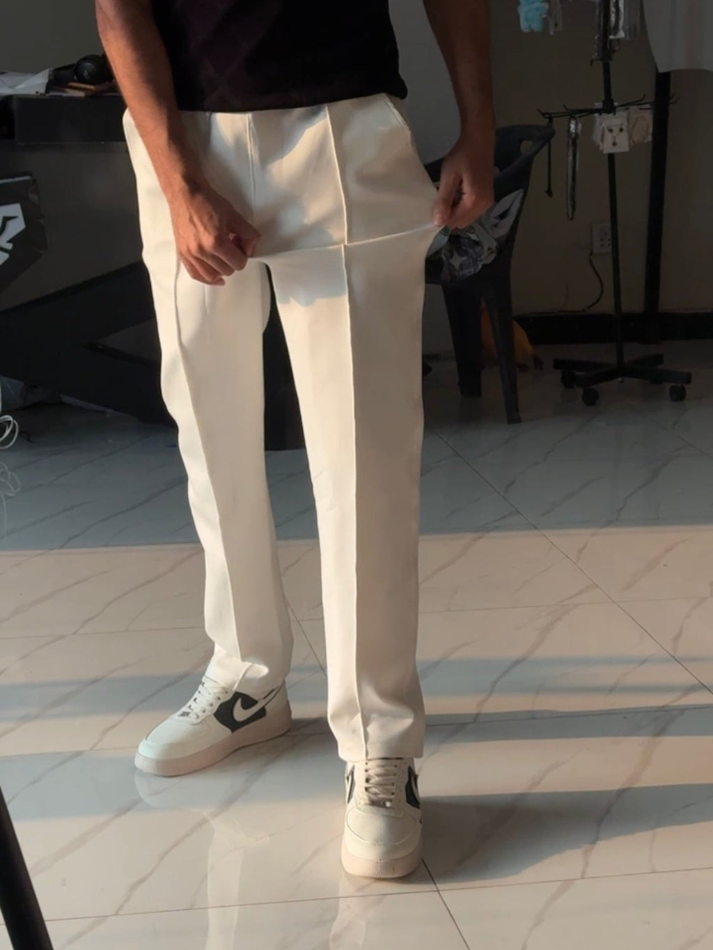 Scuba knitted Trousers